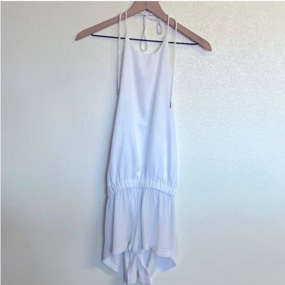 Mikoh Takaroa Summer Beach halter neck low back romper size 1 small - Picture 5 of 8
